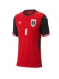 Österreich David Alaba #8 Heimtrikot für Frauen WM 2026 Kurzarm Österreich David Alaba #8 Heimtrikot für Frauen WM 2026 Kurzarm